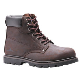Portwest Unisex Adult Steelite Nubuck Welted Safety Boots Brown (10 UK)
