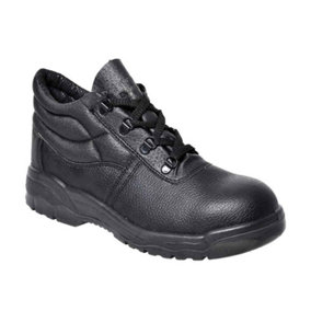 Portwest Unisex Adult Steelite S1P Leather Safety Boots Black (11 UK)