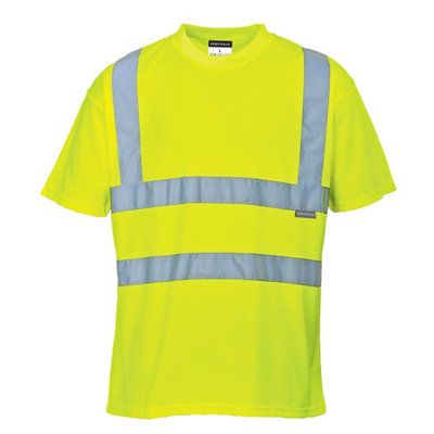 Portwest Workwear Hi-Vis T-Shirt S478 | DIY at B&Q