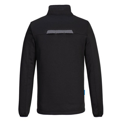 Portwest WX3 Half Zip Tech Fleece Jumper Black - XL