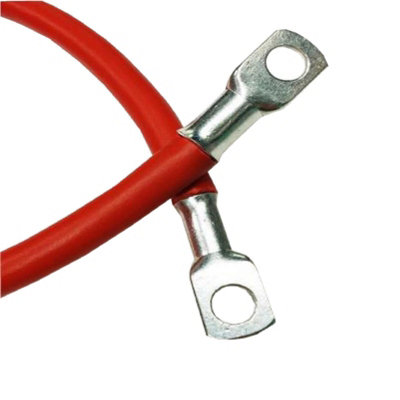 Positive Red Battery Earth Strap 760mm, 30 Inch Switch Starter Cable Car Flexi Lead