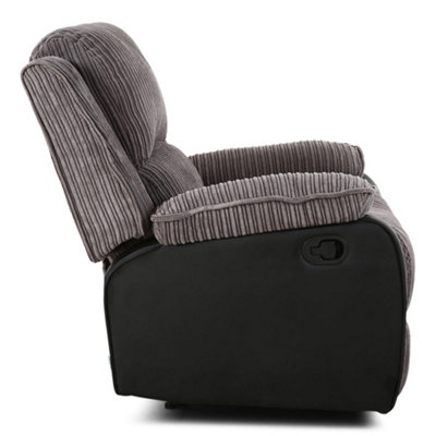 Grey cord on sale recliner chair