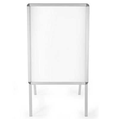 Poster Board - A1, double-sided, foldable, including 2 protection films - grey