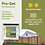 Postsaver Pro-Set - Post Fixing Foam - Hard Resin-Based Alt. To Fence Post Concrete - 10 Pack - Sets 20 Posts (FREE DELIVERY)