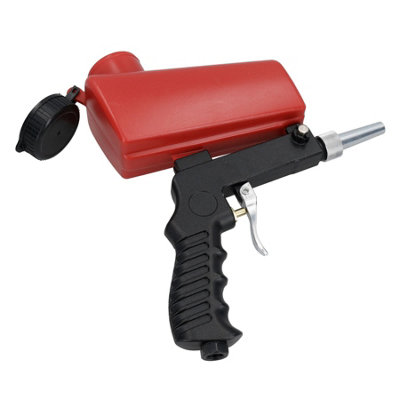 TCP Global Air Sand Blaster Blasting Gun With Sand Recovery System – Silver, TCP SB8048