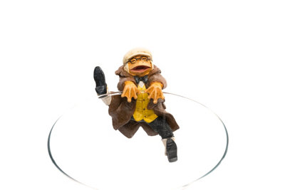 Pot Buddies Wind in the Willows Mr Toad Driving Pot Hanger