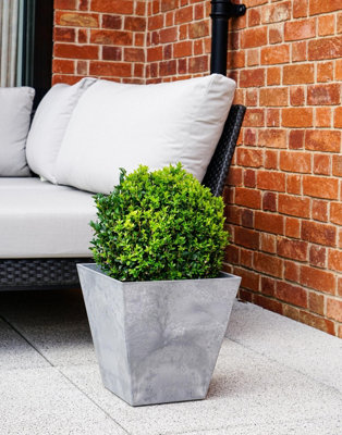 Pot Ella Grey Outdoor Planter H40Cm D40Cm