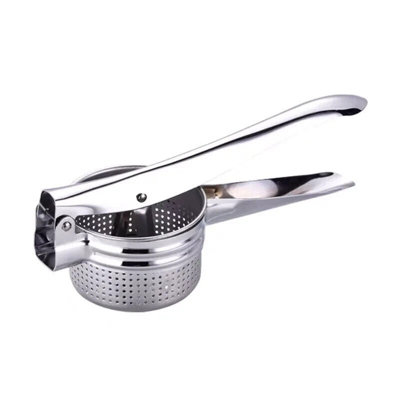 POTATO MASHER HAND HELD TOOL MASH VEGETABLE MASHER RICER HANDLE KITCHEN ...