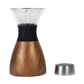 Pour Over Coffee Maker 1000ml Wood