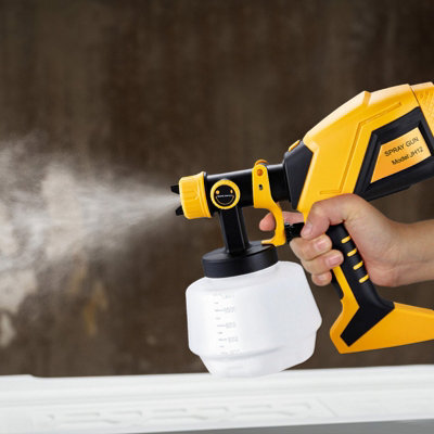 Cordless Paint Sprayer With 2 Big Batteries & Large Container – Perfect For House, Furniture, Fences