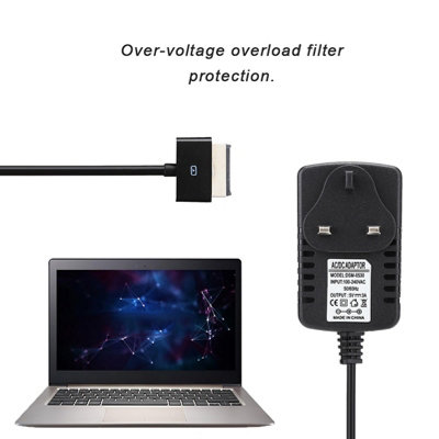Power Adapter for Asus Eee Pad Transformer Models: TF201, TF101, TF300, TF300T, TF700, TF700T, SL101
