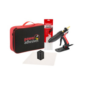 Power Adhesives 806 Glue gun kit bag & accessories