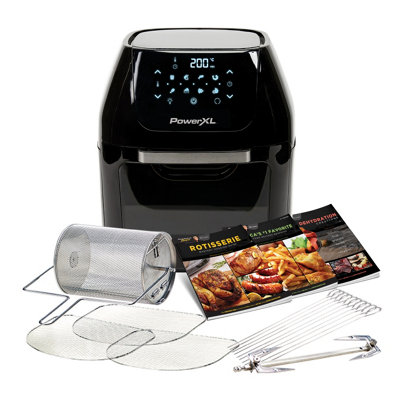 Power Air Fryer Cooker Black