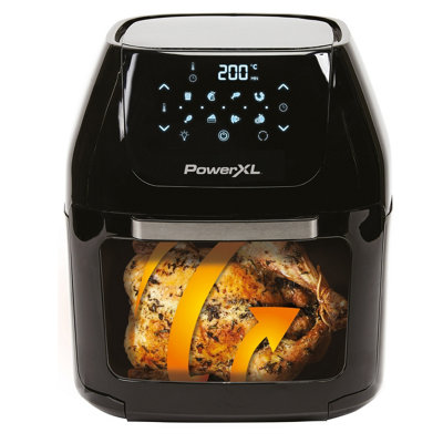 Power Air Fryer Cooker Black