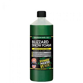 Power Maxed Blizzard Snow Foam 1ltr 33-1 Concentrate