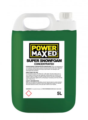 Power Maxed Blizzard Snowfoam 5Ltr 33-1 Concentrate