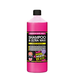 Power Maxed Car Shampoo and Ultra Wax - Add to Bucket 1ltr