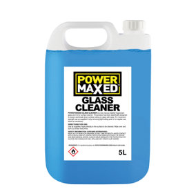 Power Maxed Glass Cleaner 5ltr Ready To Use