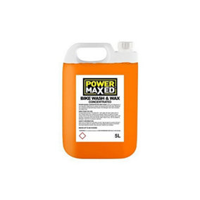 Power Maxed Heavy Duty Bike Wash Spray 5Ltr 20-1 Concentrate