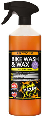 Power Maxed Heavy Duty Bike Wash Spray RTU 1ltr