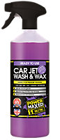 Power Maxed Jet Wash and Wax Liquid Cleaner RTU 1ltr