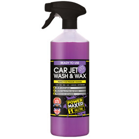 Power Maxed Jet Wash and Wax Liquid Cleaner RTU 1ltr