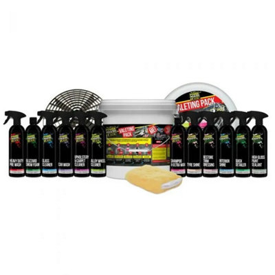 Power Maxed Ultimate Valeting Kit With Bucket
