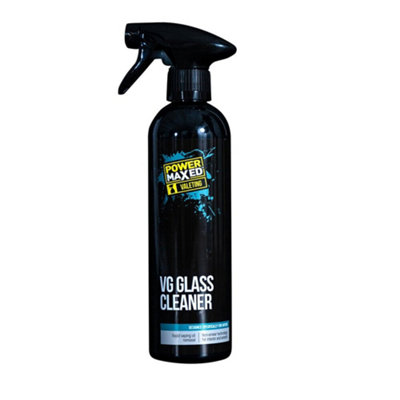 Power Maxed VG Window Glass Cleaner 500ml - Rapid Removal of Vaping Oil