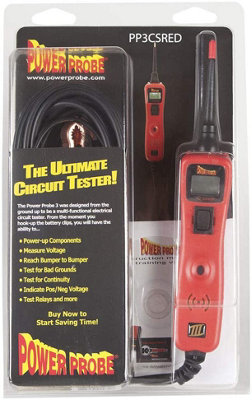 Power Probe Automotive Power Probe Red Version Supp In Clam Shell