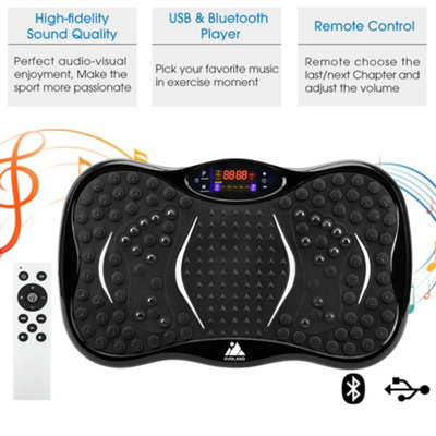Power Vibration Plate Vibrating Machine Platform Exercise Body Shaker  Massager