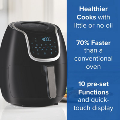 Power XL Vortex Air Fryer Black 4.7L