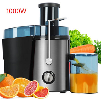 Powerful 1000W Whole Fruit & Veg Juicer - Stainless Steel Easy Clean