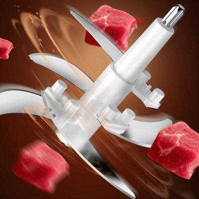 Powerful 300W 5L Electric Meat Grinder Food Processor with Stainless ...