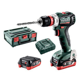 PowerMaxx BS 12 BL Q Drill/Driver 2 x 12V LiHD 4.0Ah, ASC 55 Charger, Carry Case