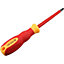 Pozi PZ2 x 100mm VDE Insulated Electrical Screwdriver With Soft Grip