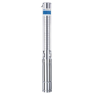 Pozzani Submersible 4" Borehole / Well/ Tank Water Stainless Steel Multi Stage Impeller Pump 1.1kW 220v 40mts cable