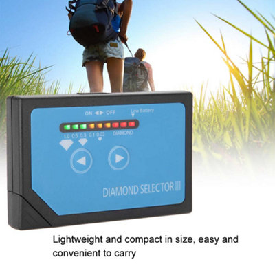 Practical Portable Jewelry Test Tool Diamond Selector III With LED Indicator