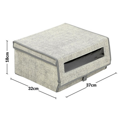 Practical Storage Solution Instant Organization Stackable Design ...