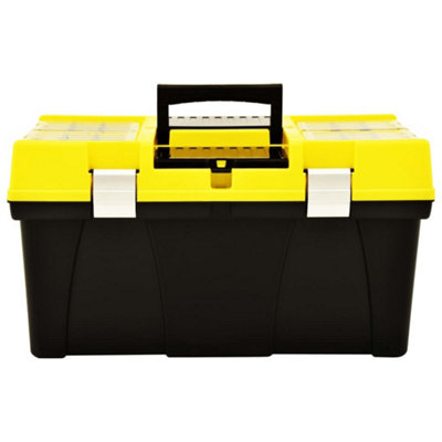 Practical Tool Box Plastic 595x337x316 mm Yellow