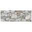 Prairie Nature Split Faced Stone Effect Porcelain Tile - Pack of 4, 1.14m² - (L)890x(W)320