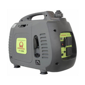 Pramac portable inverter petrol generator PMi 2000. Ideal for camping and outdoors activities.