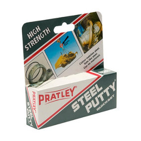 Pratley Steel Metal Adhesive Epoxy Putty 100g (2 Packs)