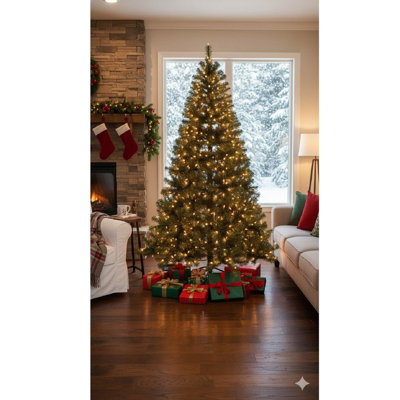 Prelit 7ft Christmas Treenull