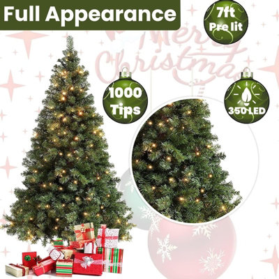 Prelit 7ft Christmas Treenull