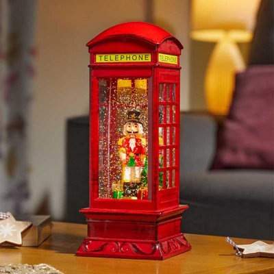 Pre-Lit Christmas Nutcracker Snowglobe Price Comparisons | Compare The Build