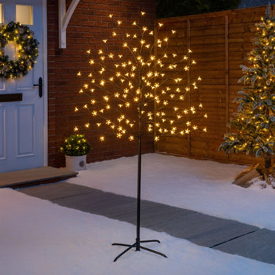 Warm white cherry christmas lights deals
