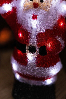 Pre-Lit Santa Claus Christmas Decoration - 3