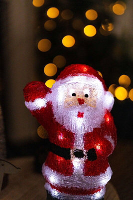 Pre-Lit Santa Claus Christmas Decoration - 4