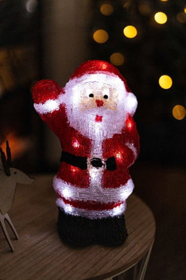 Pre-Lit Santa Claus Christmas Decoration - 7
