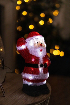 Pre-Lit Santa Claus Christmas Decoration - 8